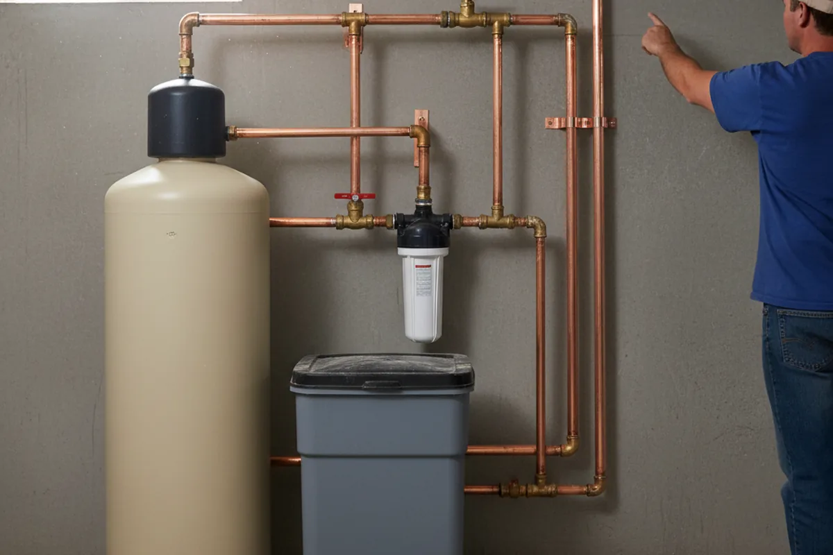 Whole-house water treatment system installed in Coventry